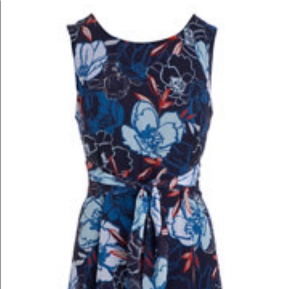 Kasper Dresses & Skirts - NWT Kasper Vivianna Sleeveless Chiffon Midi Dress Size 4